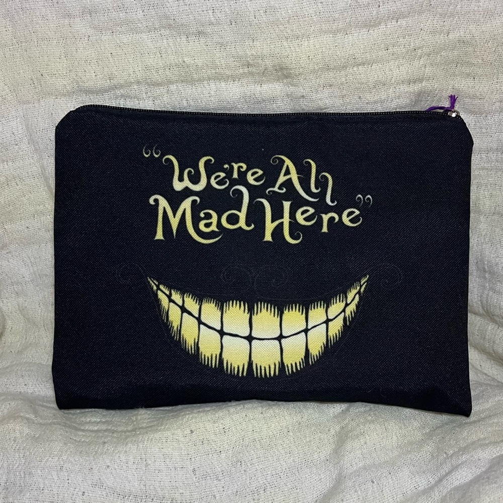 Cheshire Cat Makeup Bag